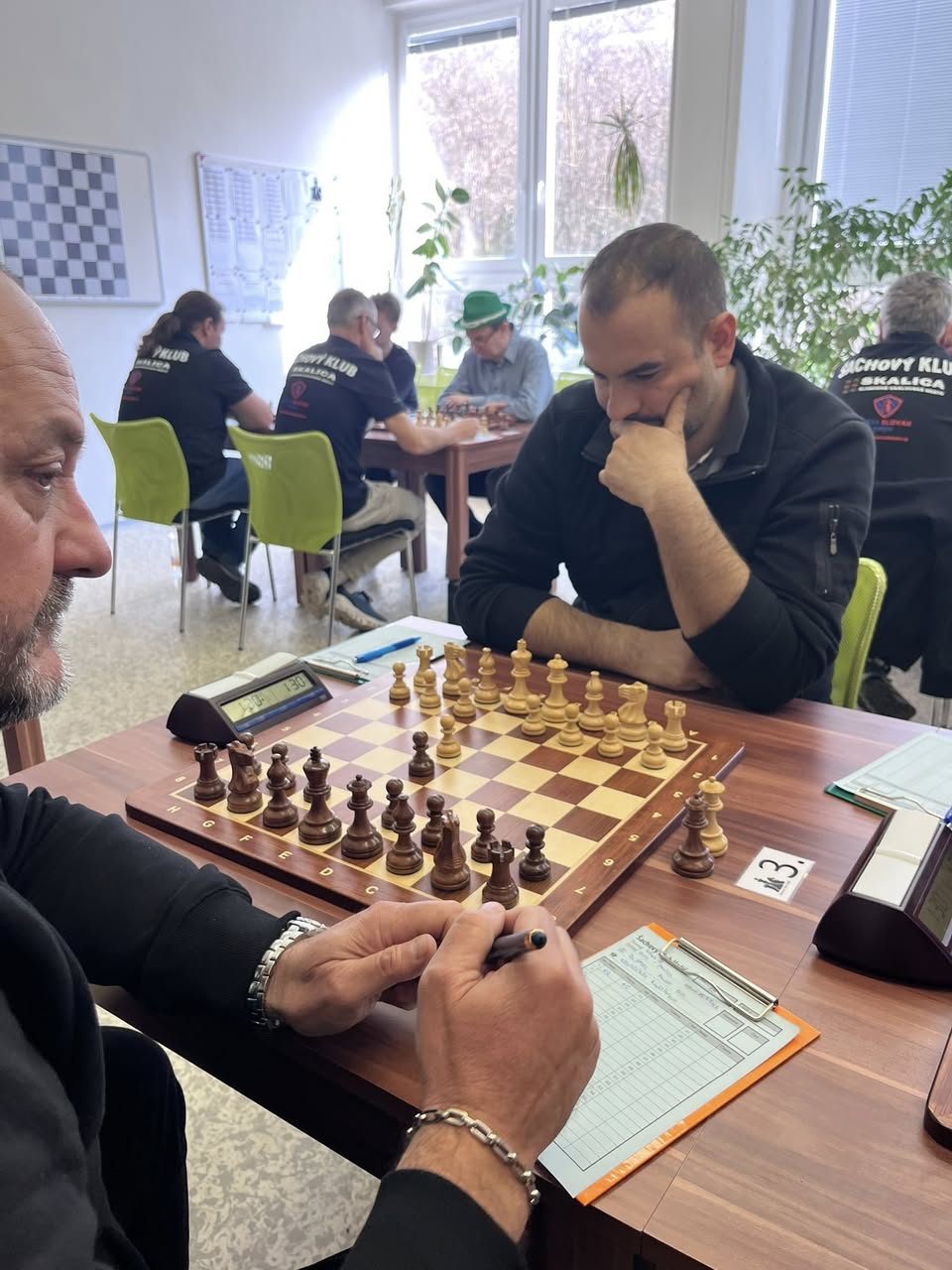 Sústredenosť pri šachovnici