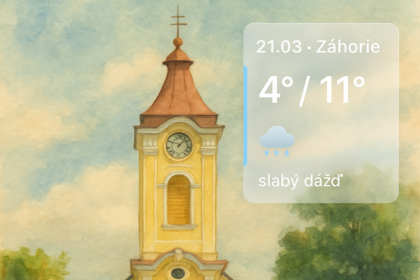 Počasie na Záhorí