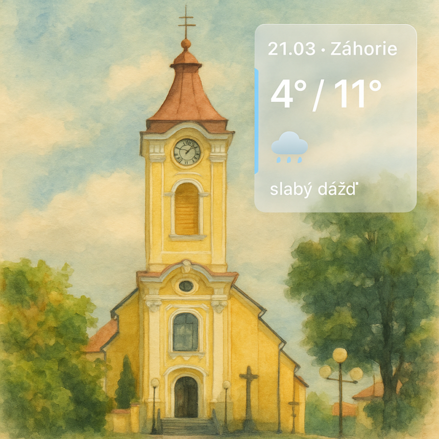 Počasie na Záhorí