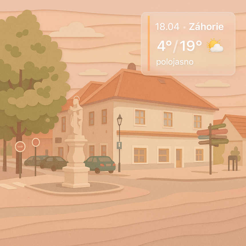 Počasie na Záhorí