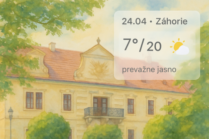 Počasie na Záhorí