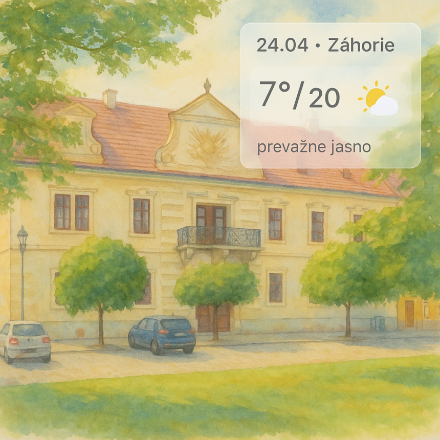 Počasie na Záhorí