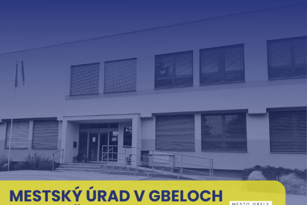 Upozornenie Mestského úradu v Gbeloch na pohyb neznámych osôb ponúkajúcich pomocné práce.