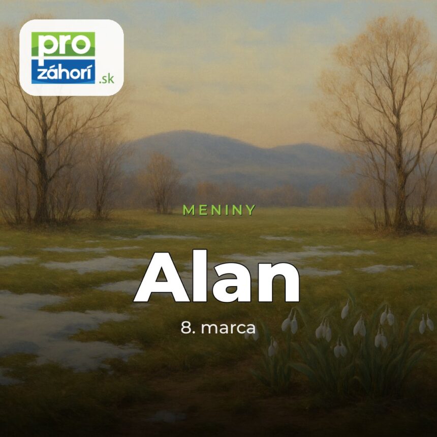 Meniny Alan