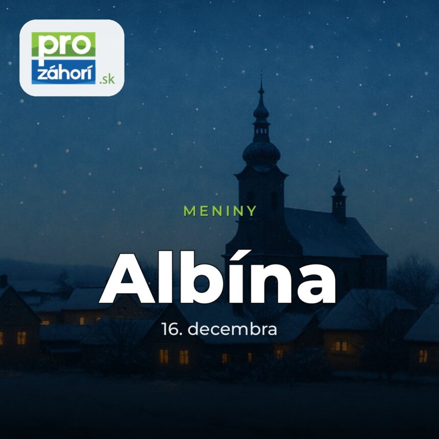 Meniny Albína