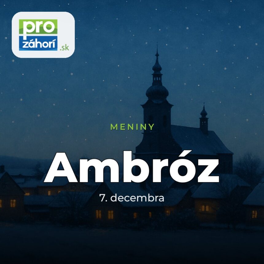 Meniny Ambróz