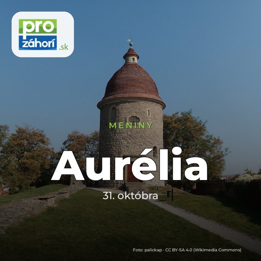 Meniny Aurélia