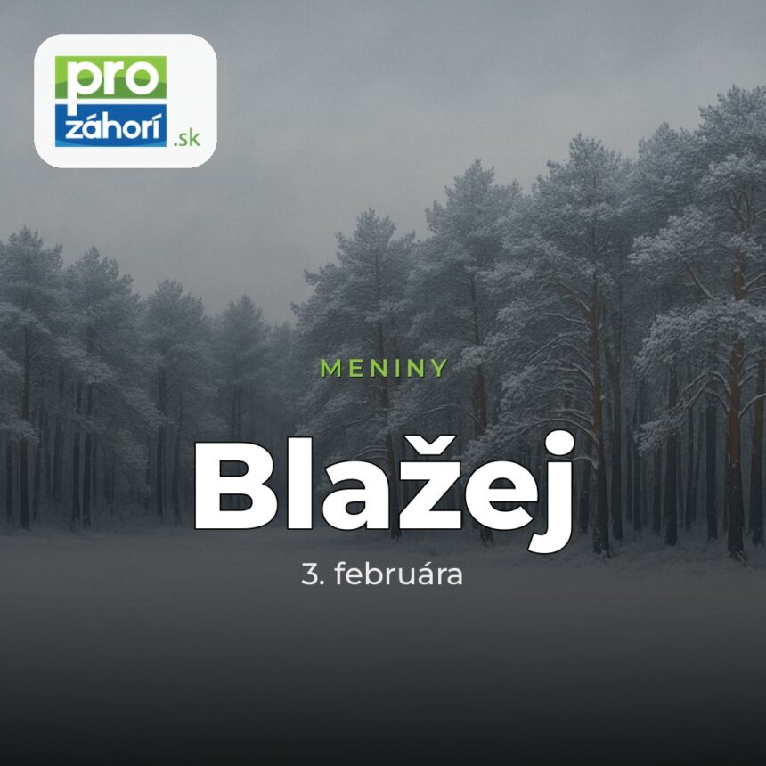 Meniny Blažej