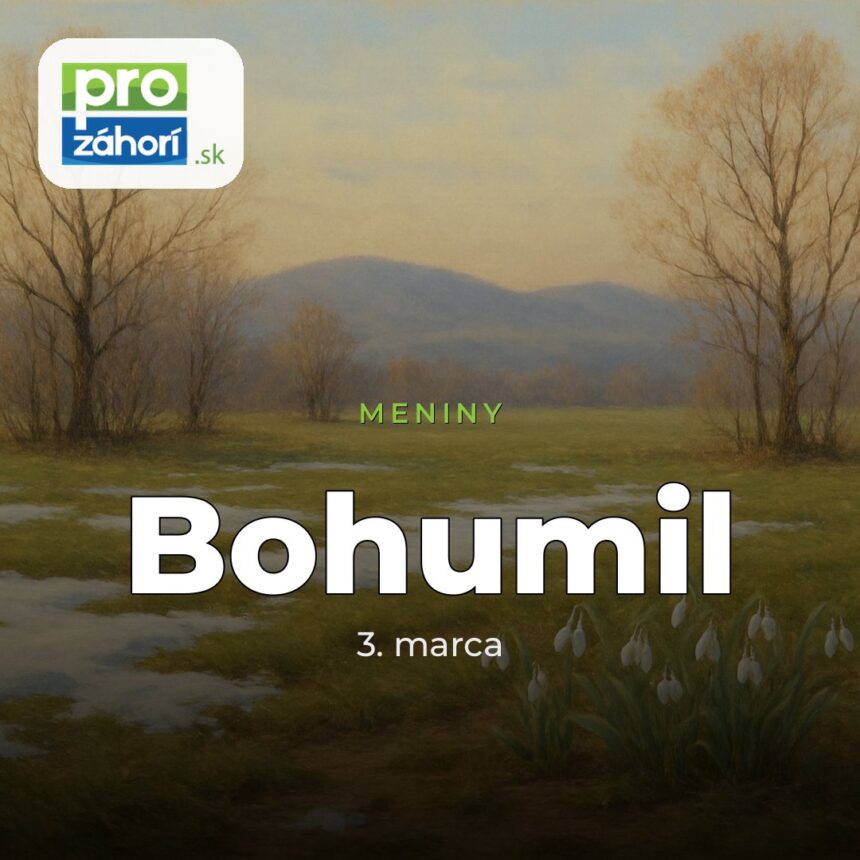 Meniny Bohumil