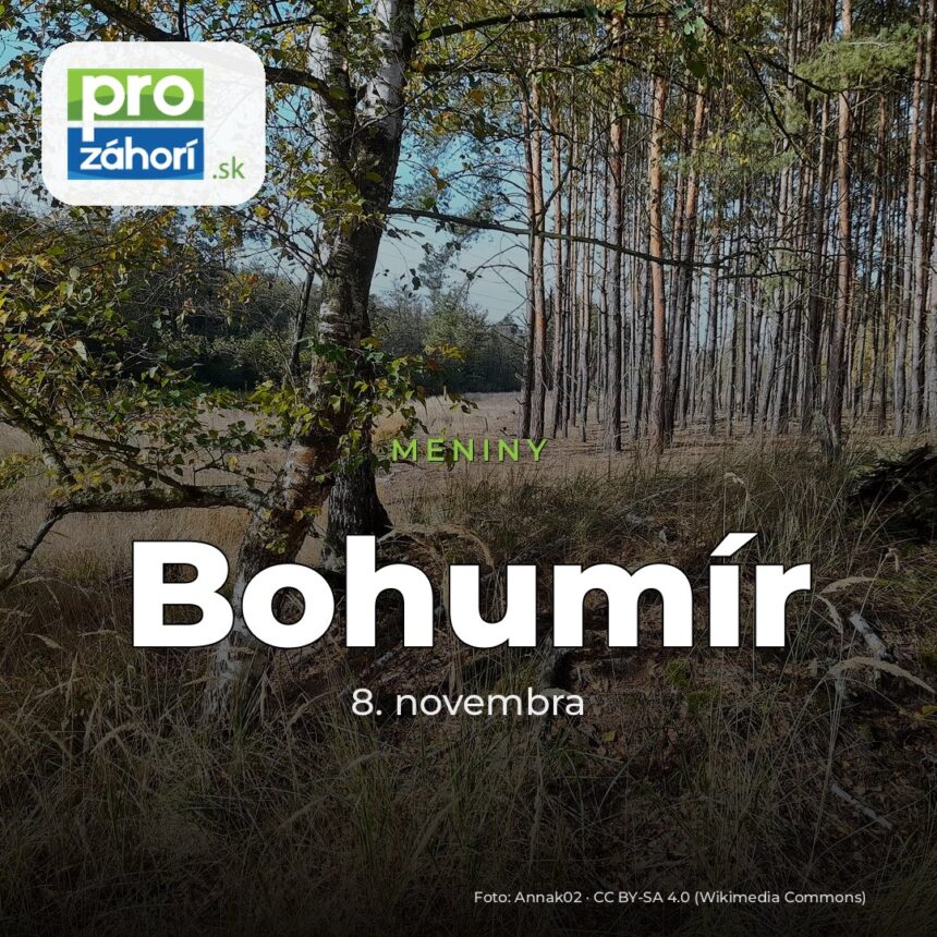 Meniny Bohumír