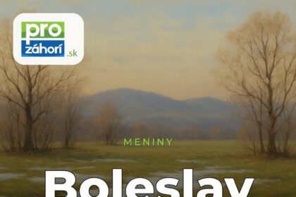 Meniny Boleslav