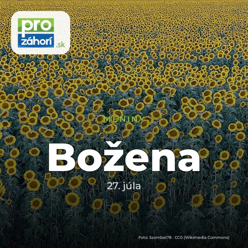 Meniny Božena