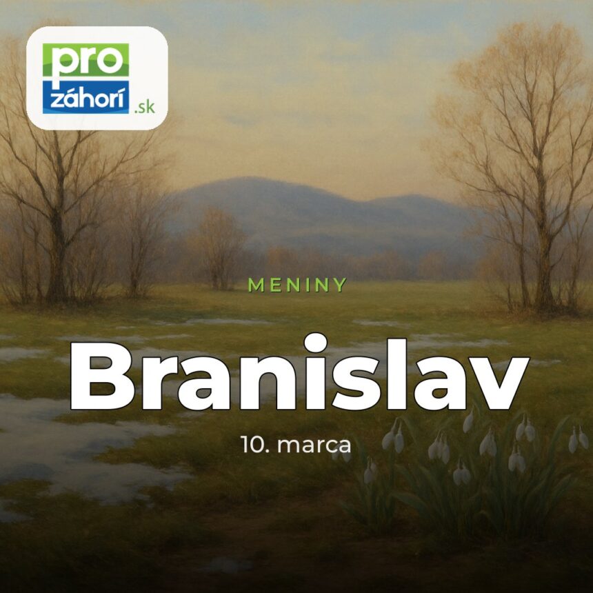 Meniny Branislav