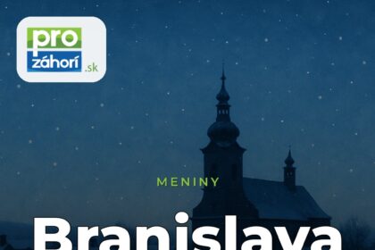 Meniny Branislava