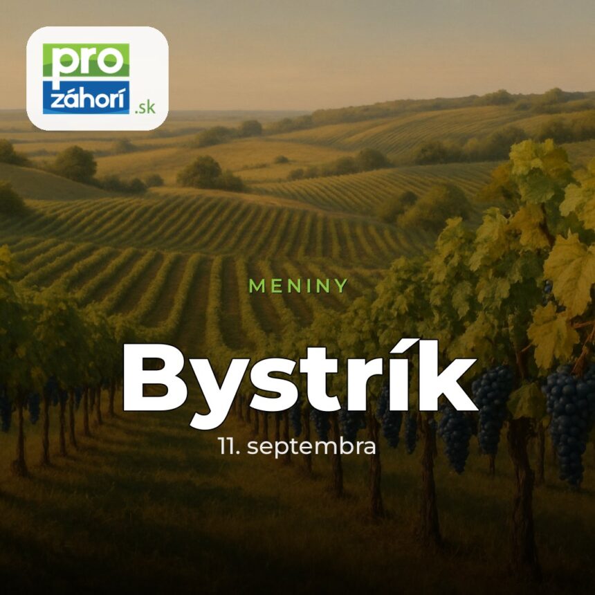 Meniny Bystrík
