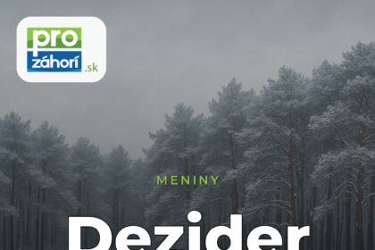 Meniny Dezider