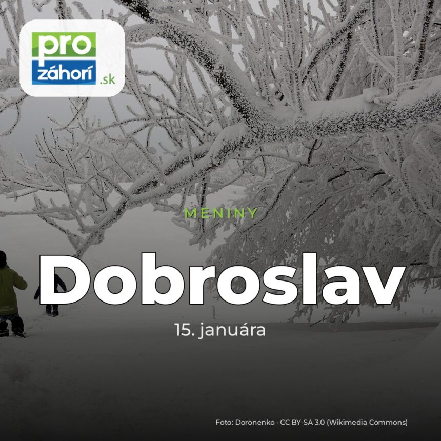 Meniny Dobroslav
