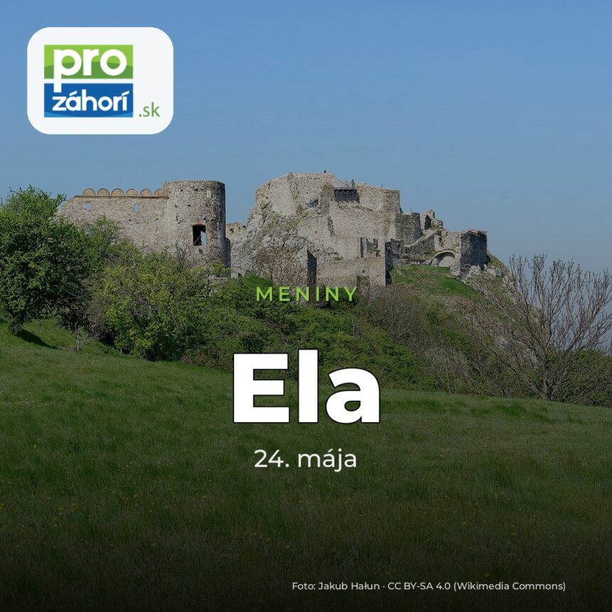 Meniny Ela