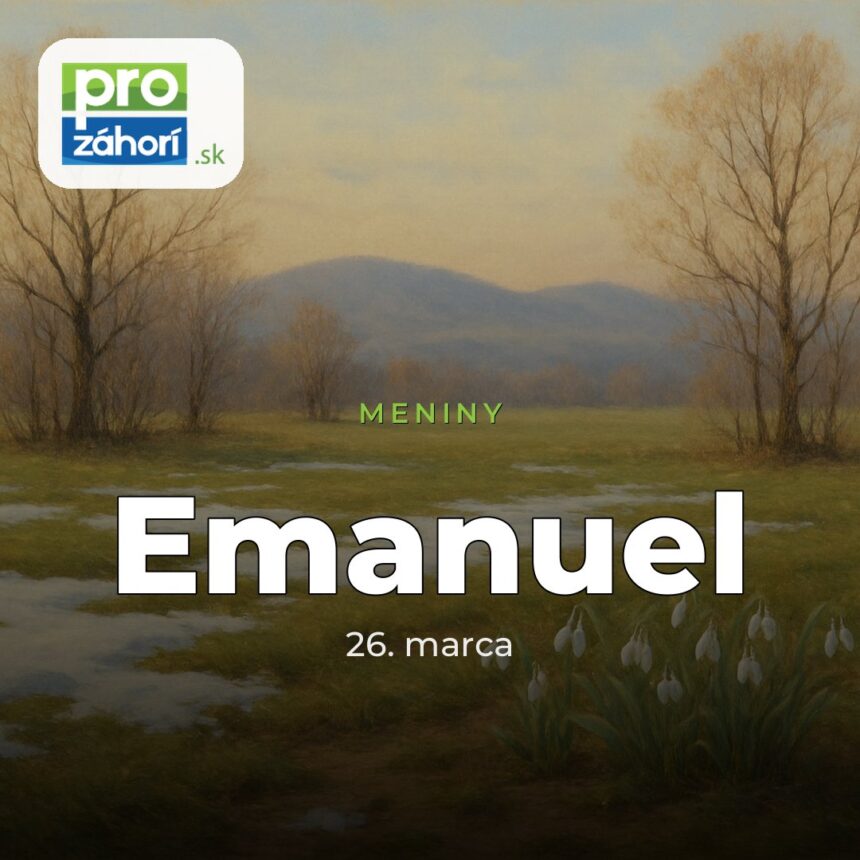 Meniny Emanuel