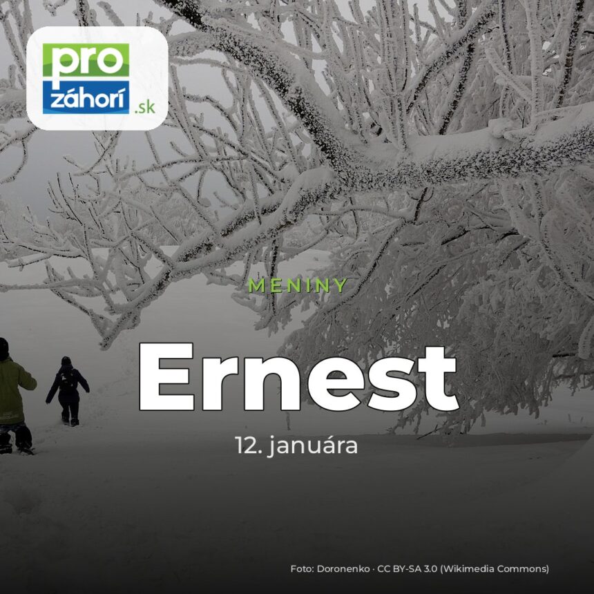 Meniny Ernest