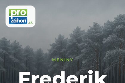 Meniny Frederik