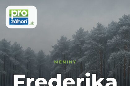 Meniny Frederika
