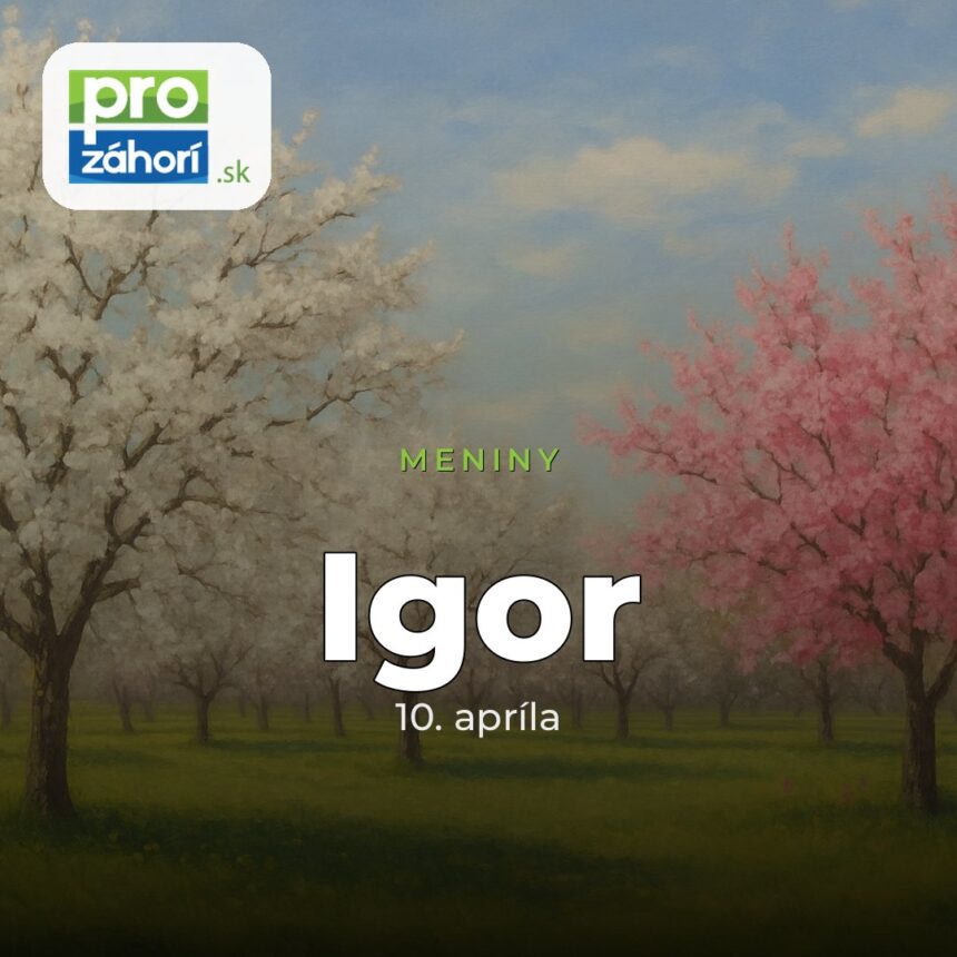 Meniny Igor