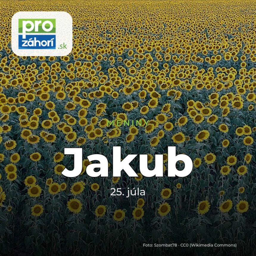 Meniny Jakub