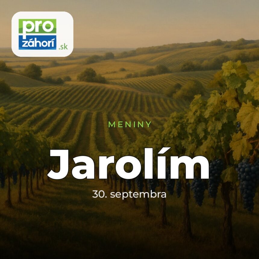 Meniny Jarolím