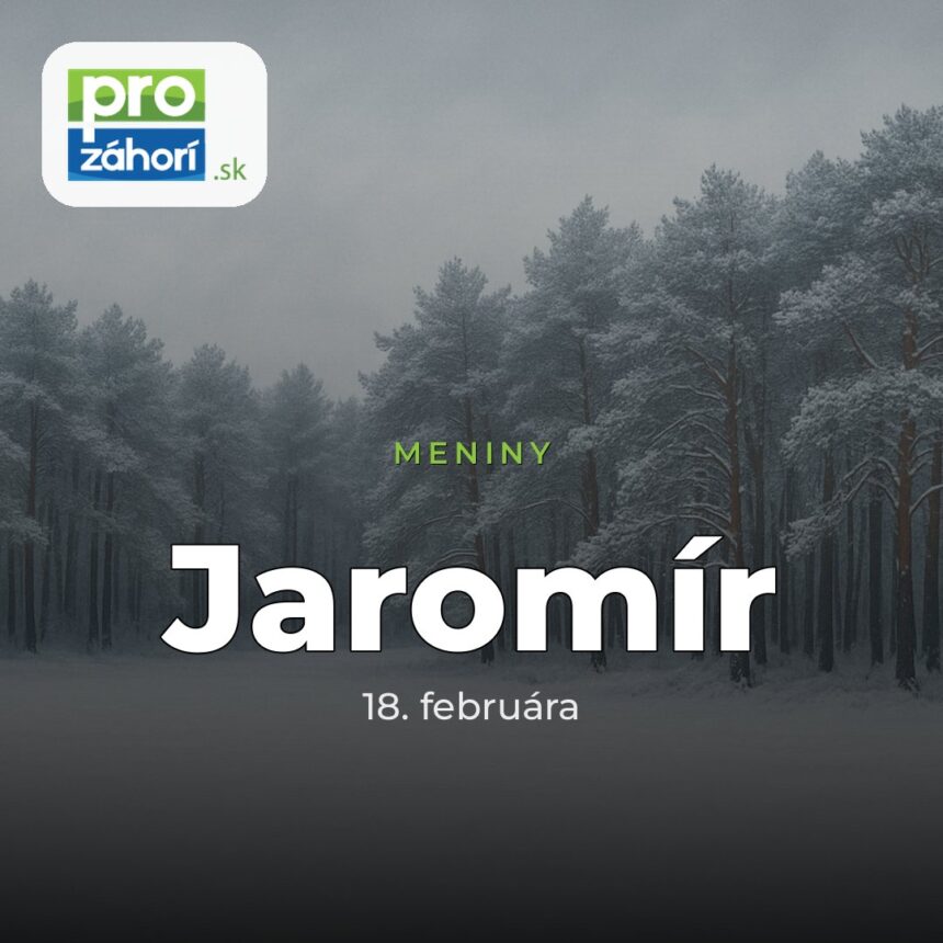 Meniny Jaromír