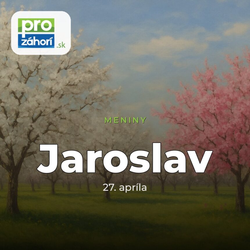 Meniny Jaroslav