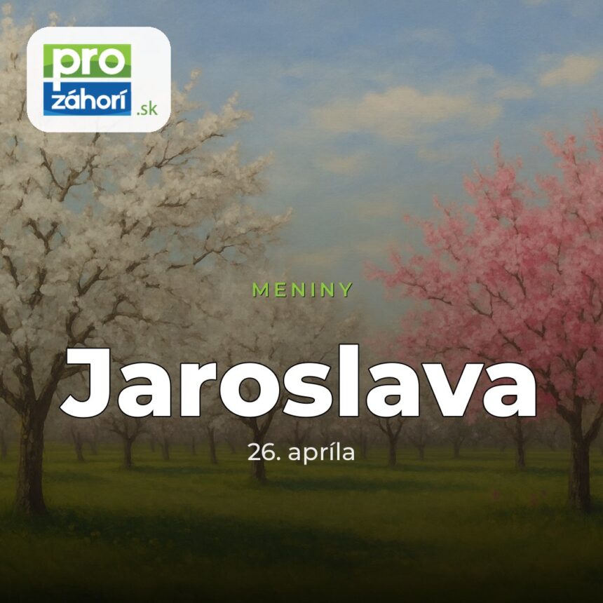 Meniny Jaroslava