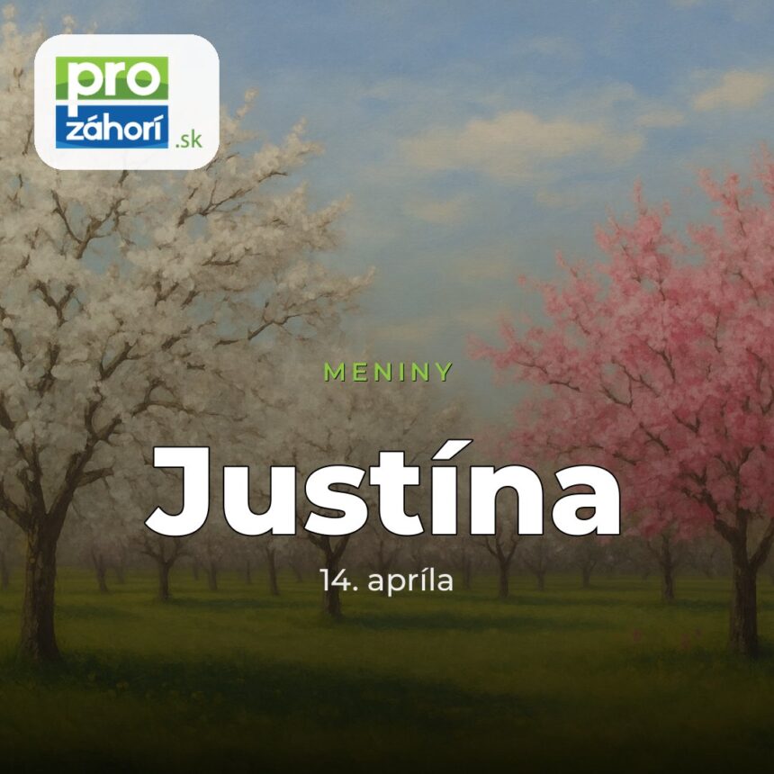 Meniny Justína