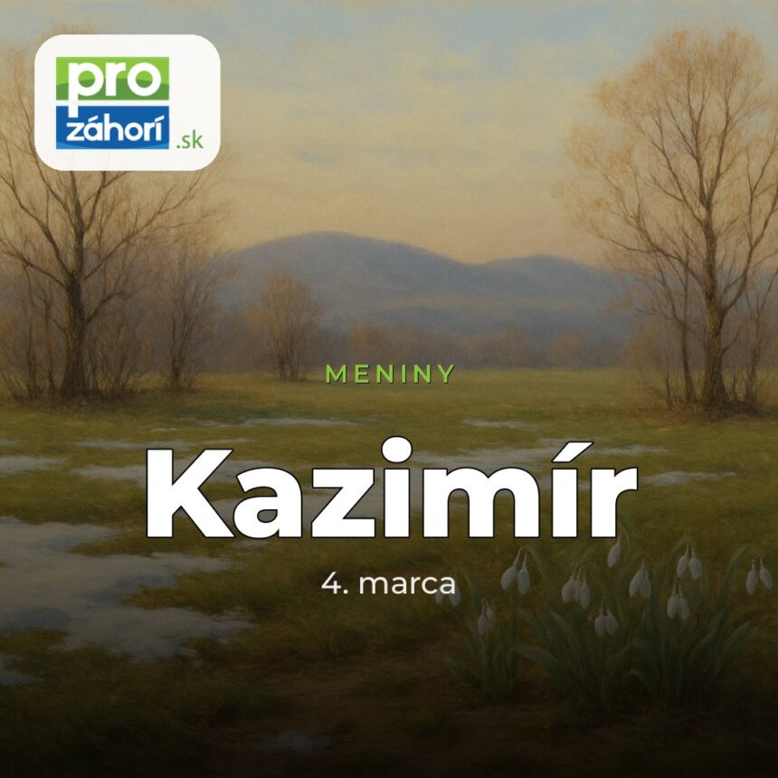 Meniny Kazimír