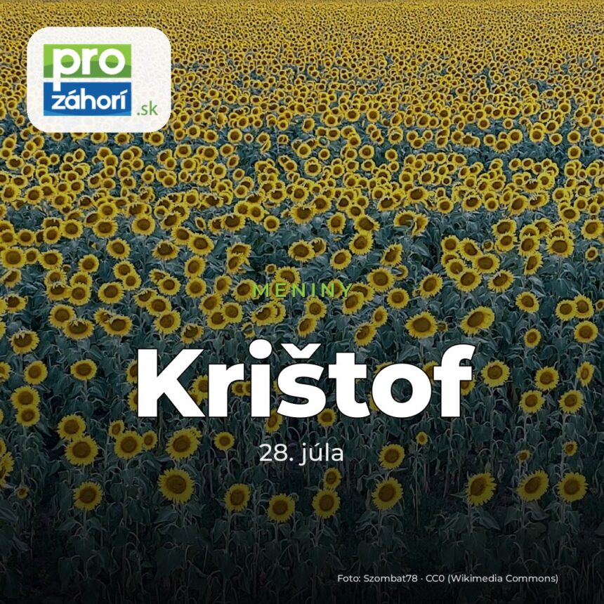 Meniny Krištof