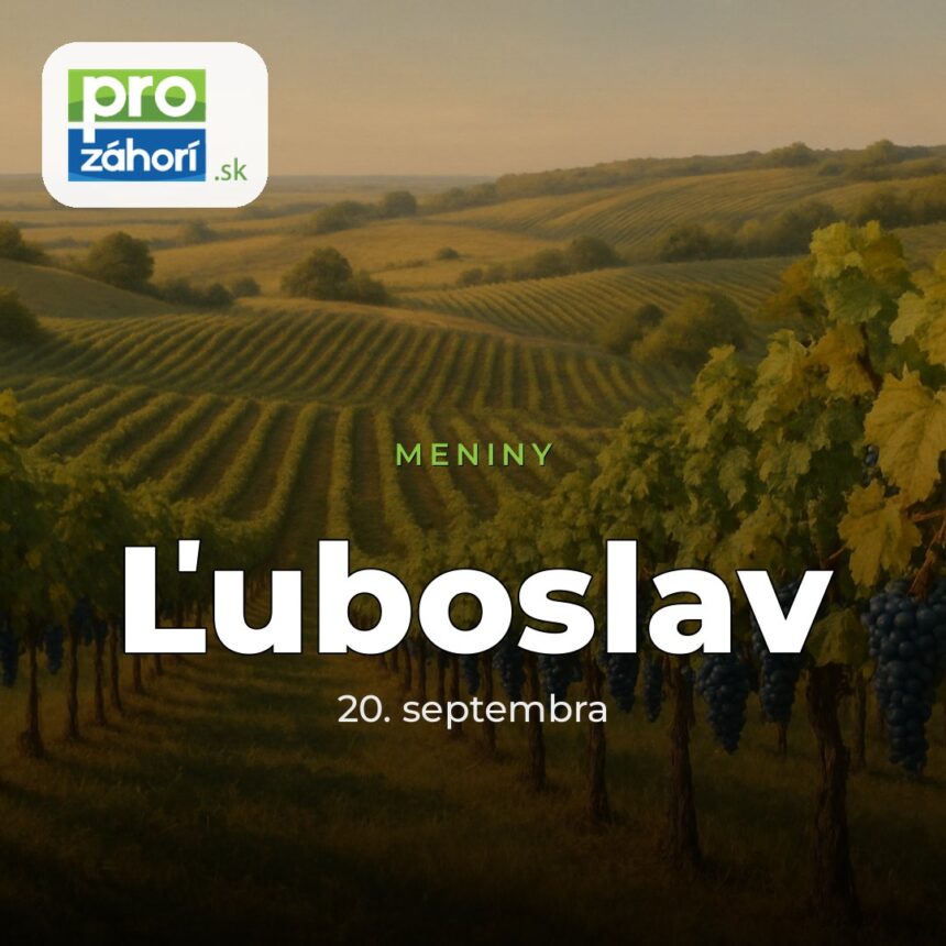 Meniny Ľuboslav
