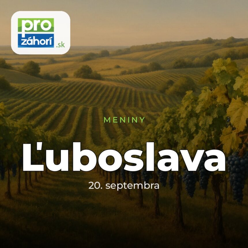 Meniny Ľuboslava