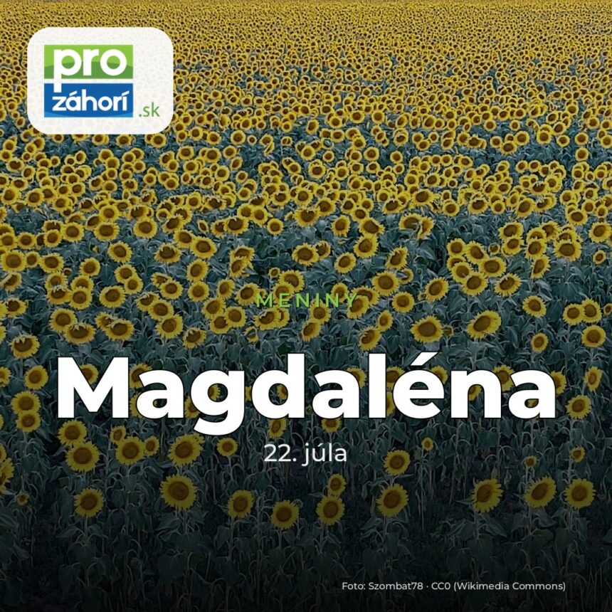 Meniny Magdaléna