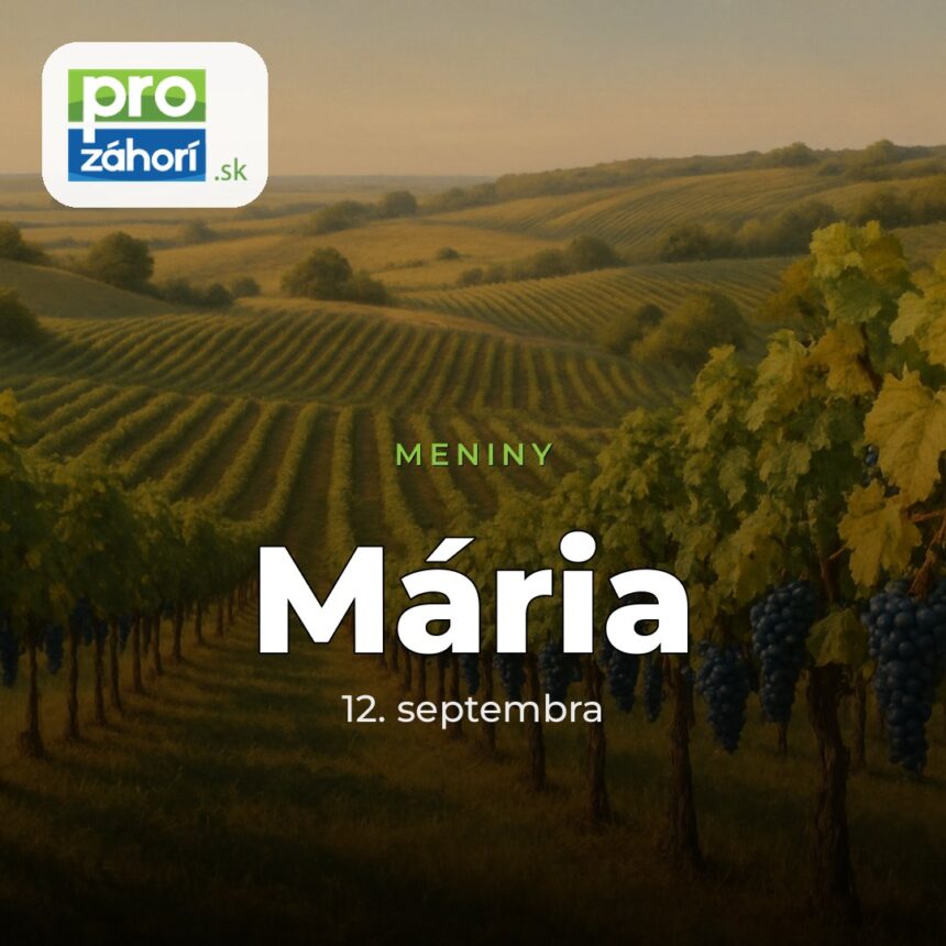 Meniny Mária