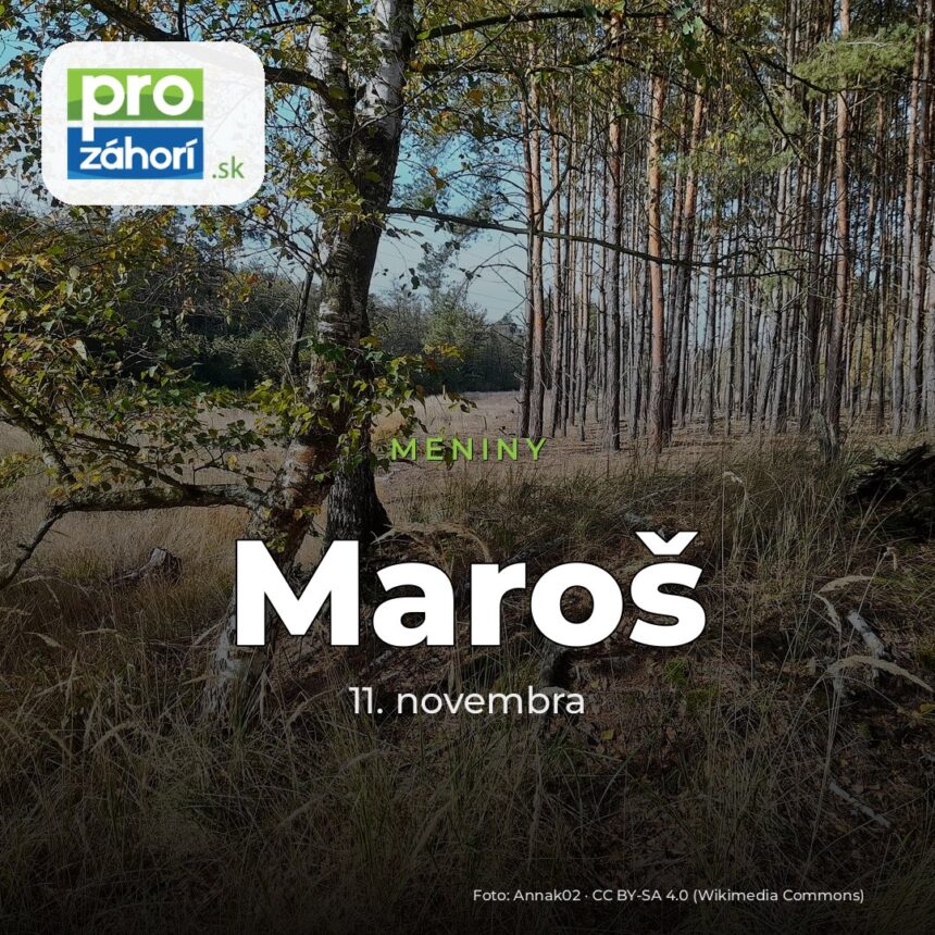 Meniny Maroš
