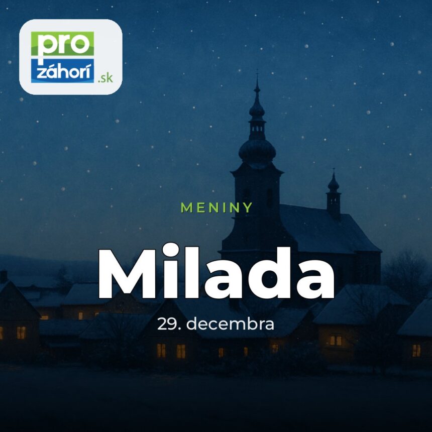 Meniny Milada