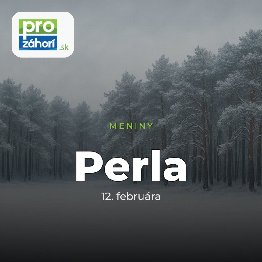Meniny Perla