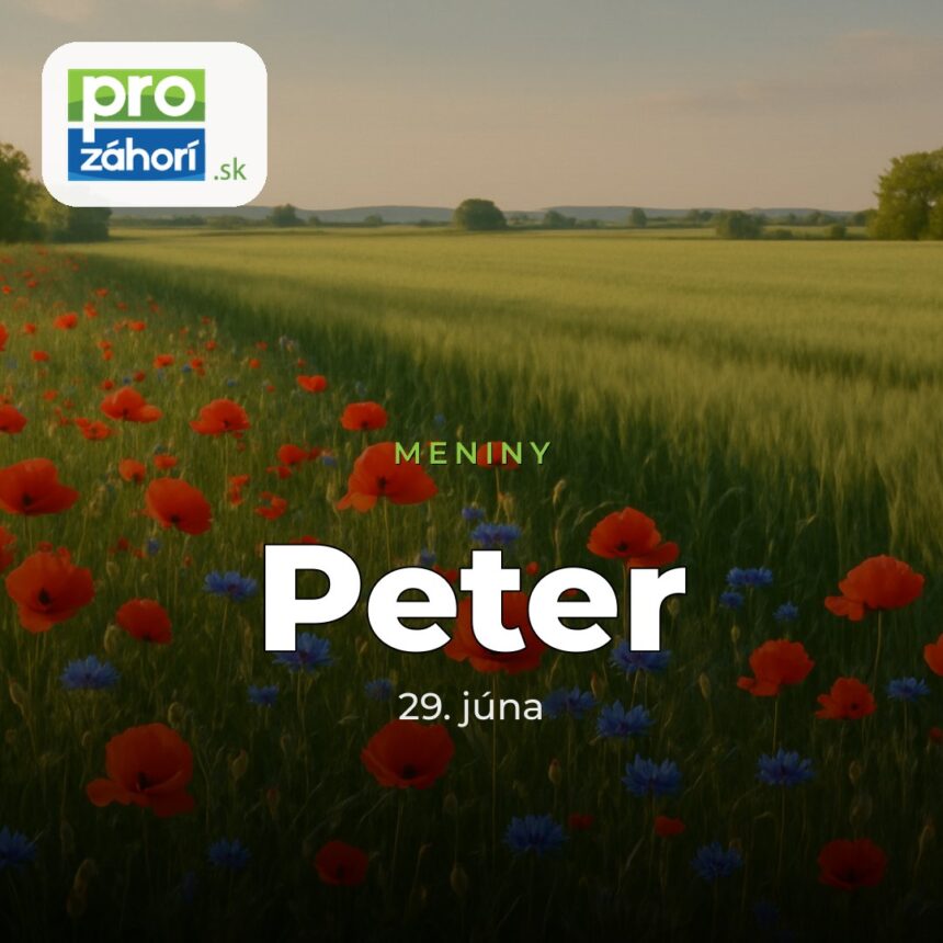 Meniny Peter