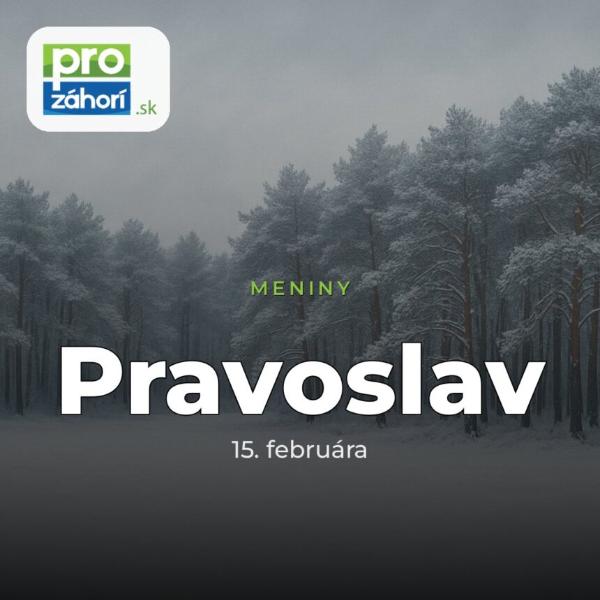 Meniny Pravoslav