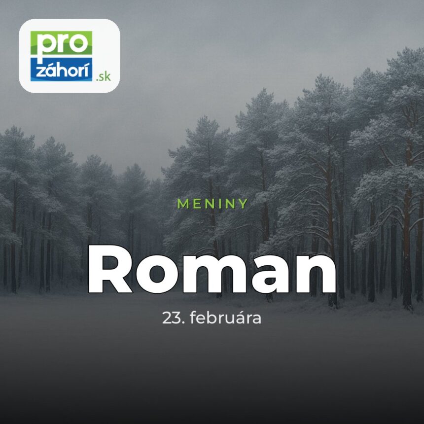 Meniny Roman