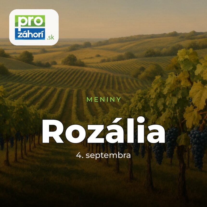 Meniny Rozália