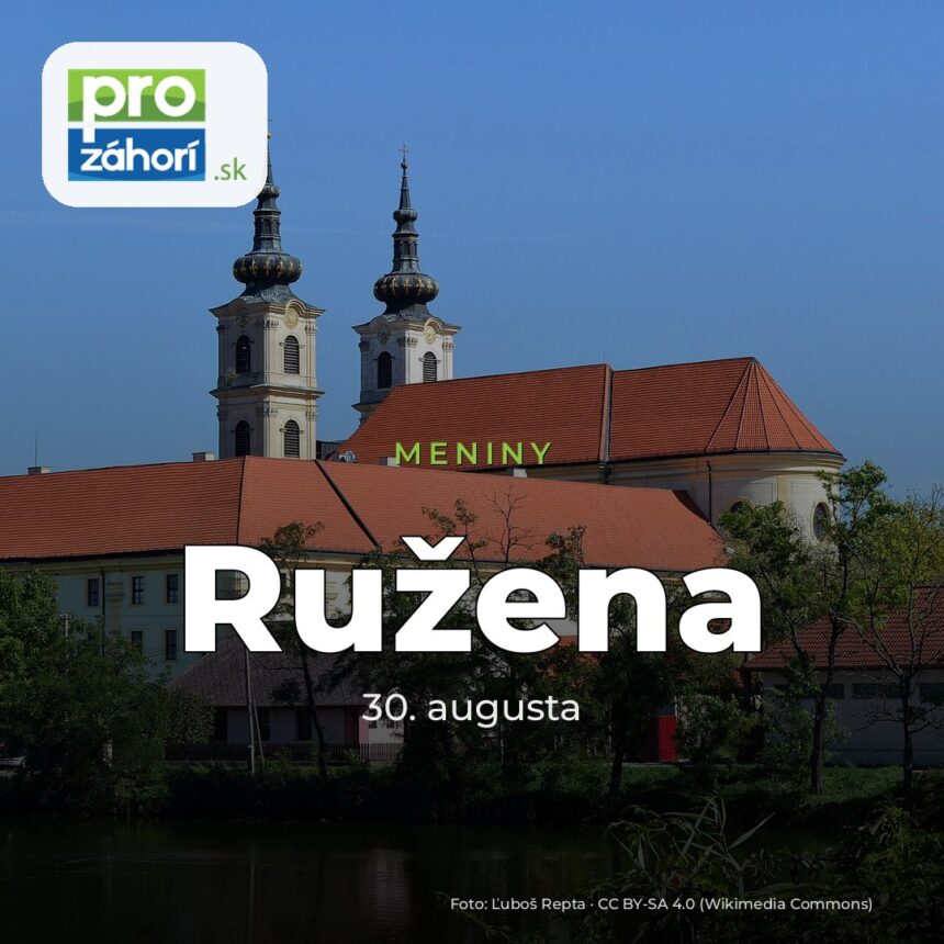 Meniny Ružena