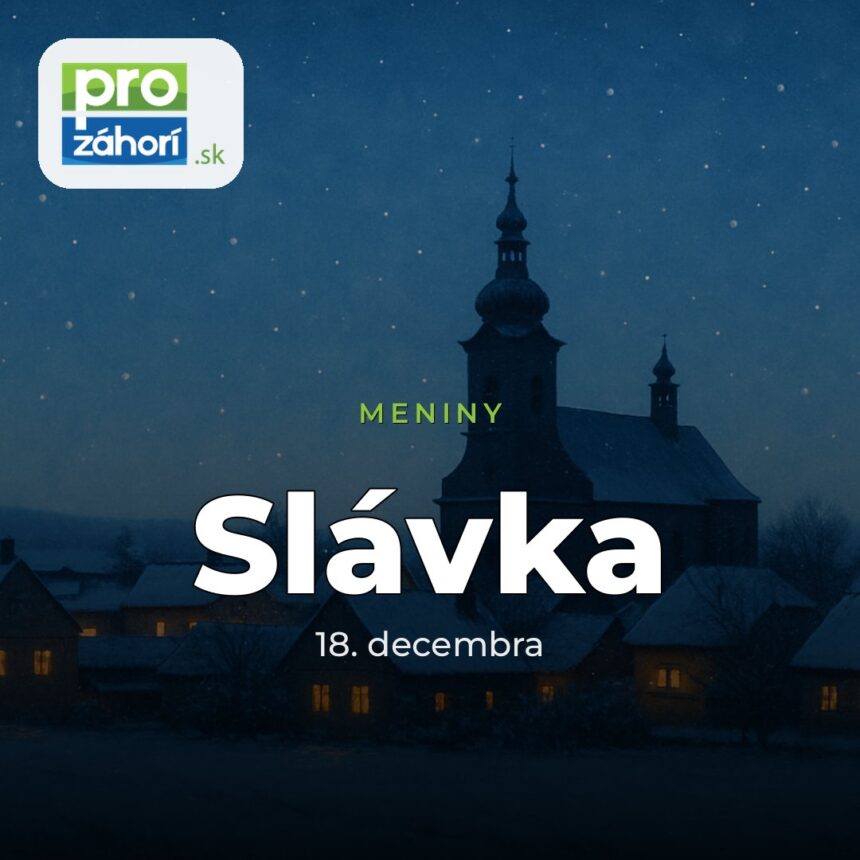 Meniny Slávka