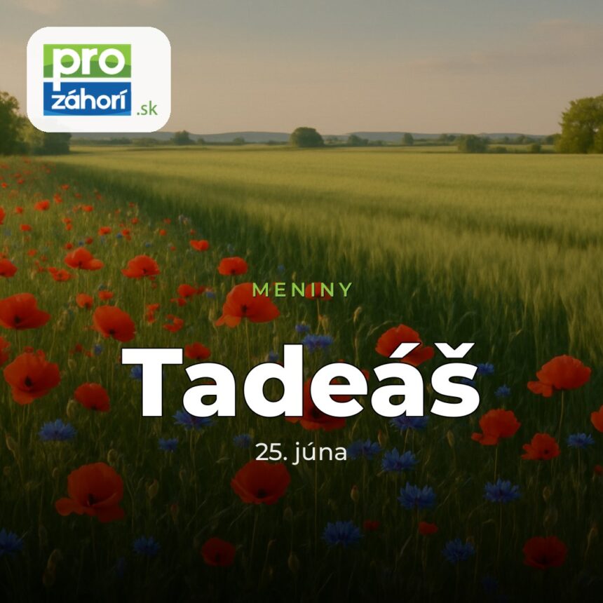 Meniny Tadeáš