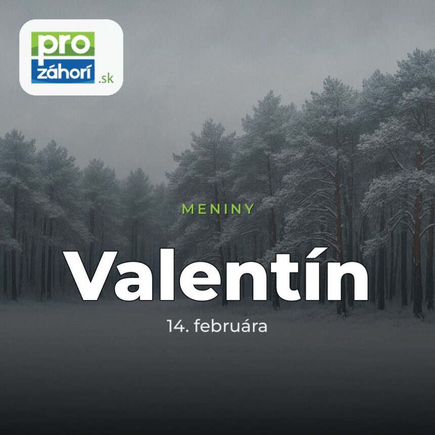 Meniny Valentín